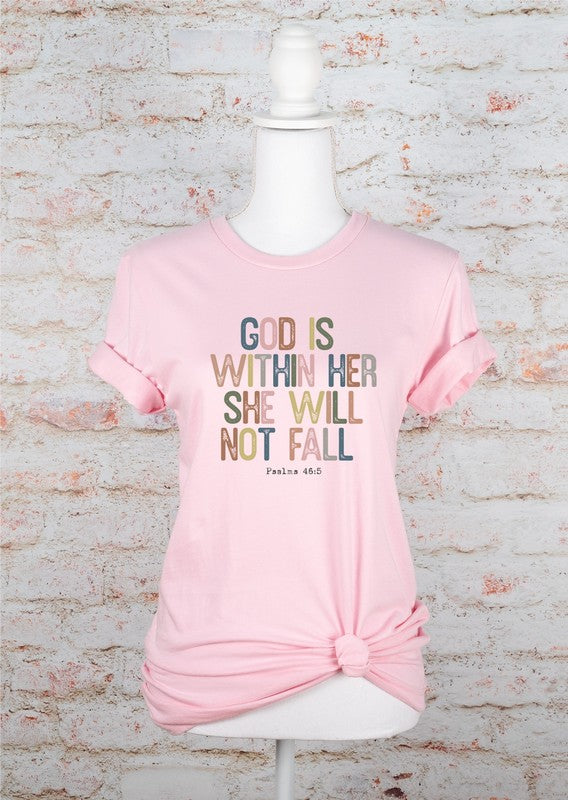 God Is Within Her Graphic Tee